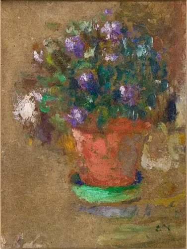 Fleurs en pot - Édouard Vuillard - Alpha Reproduction