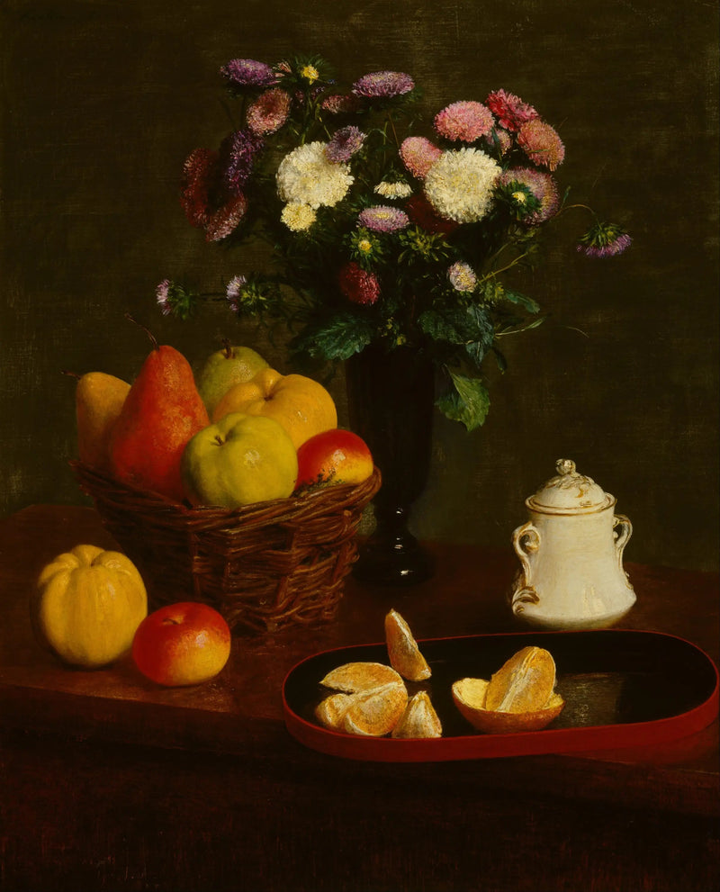Flowers and Fruits - Henri Fantin-Latour