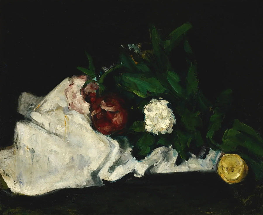 Flowers and Fruits - Paul Cézanne
