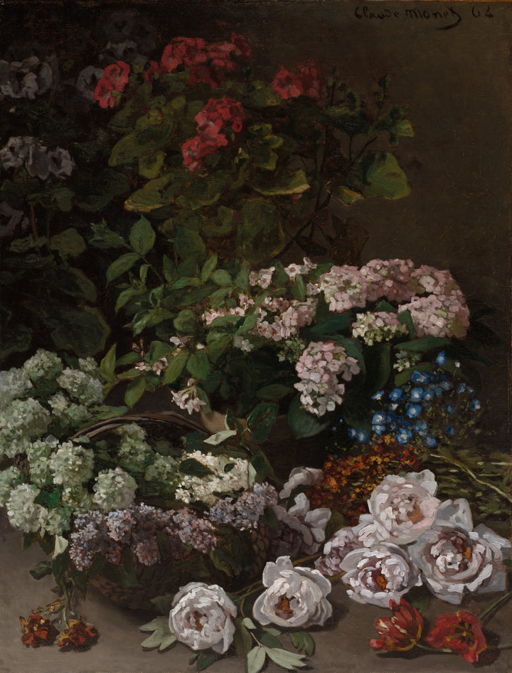 Spring flowers W20 - Claude Monet