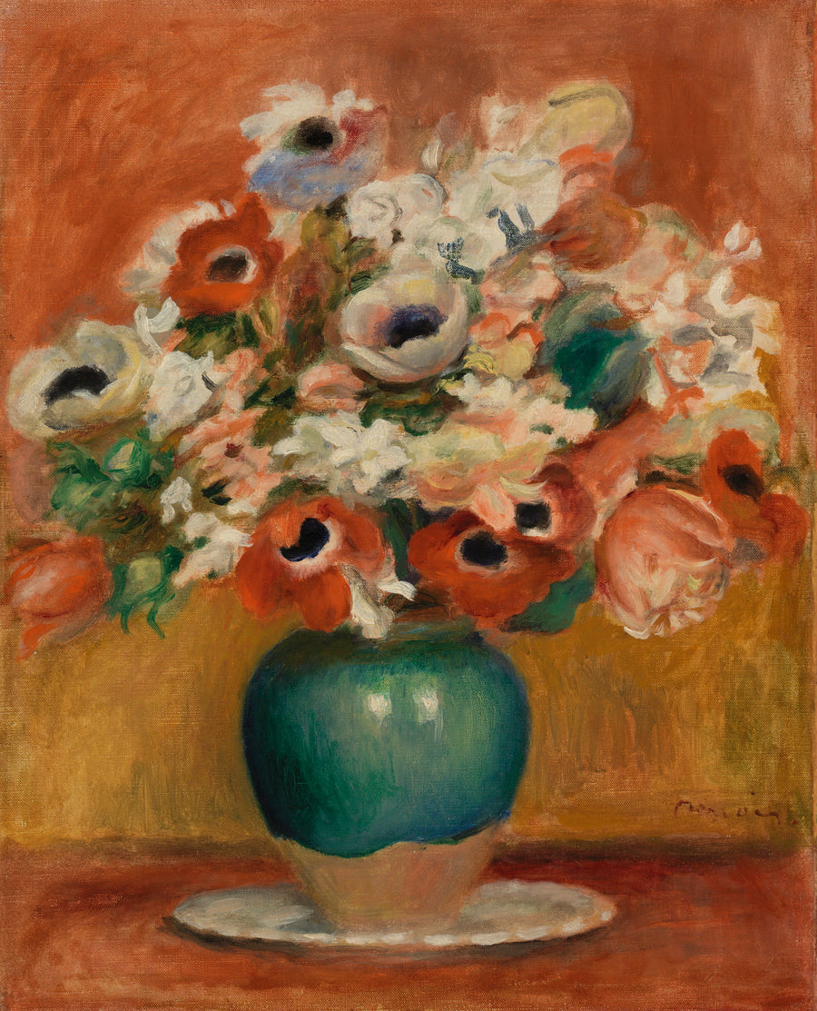 Flowers (Flowers) - Pierre-Auguste Renoir