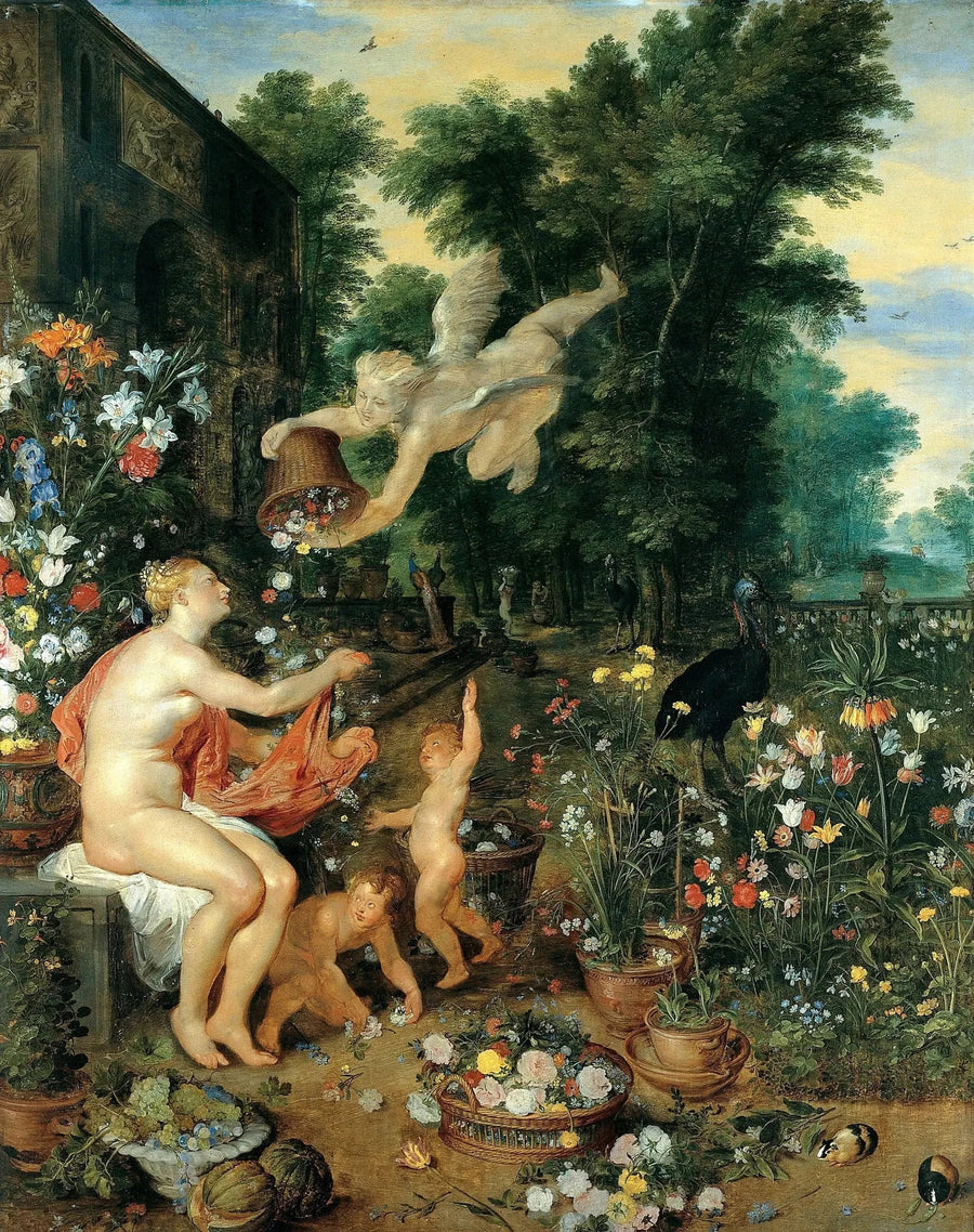 Flora and Zephyr - Peter Paul Rubens
