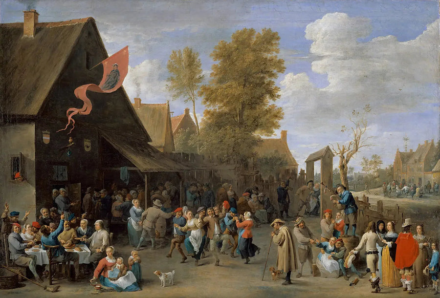 Village Fair - David Teniers the Younger
