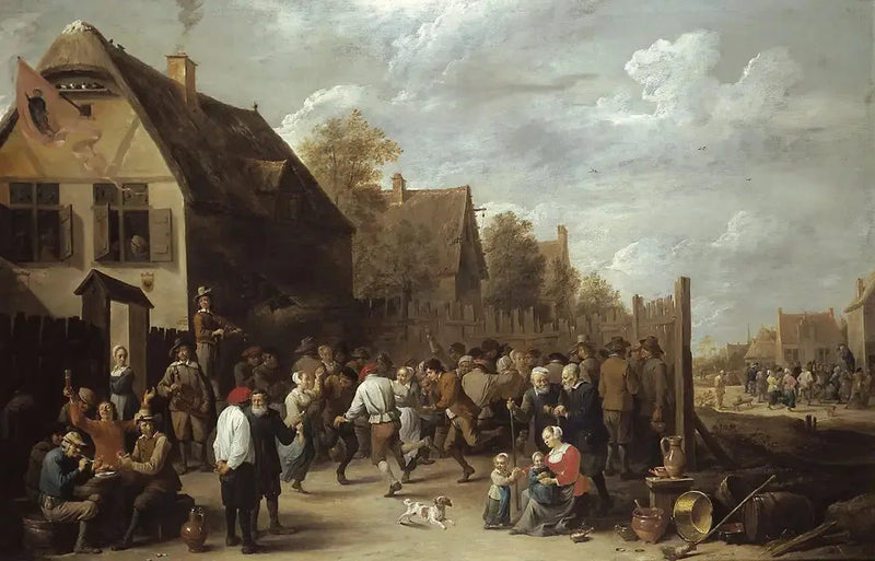Village Fair - David Teniers the Younger