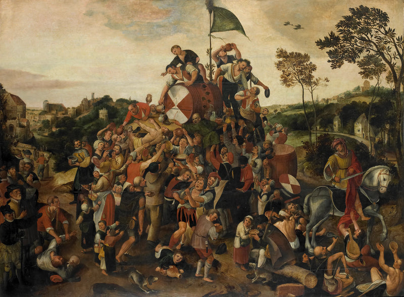 Foire de la Saint-Martin. - Pieter Balten