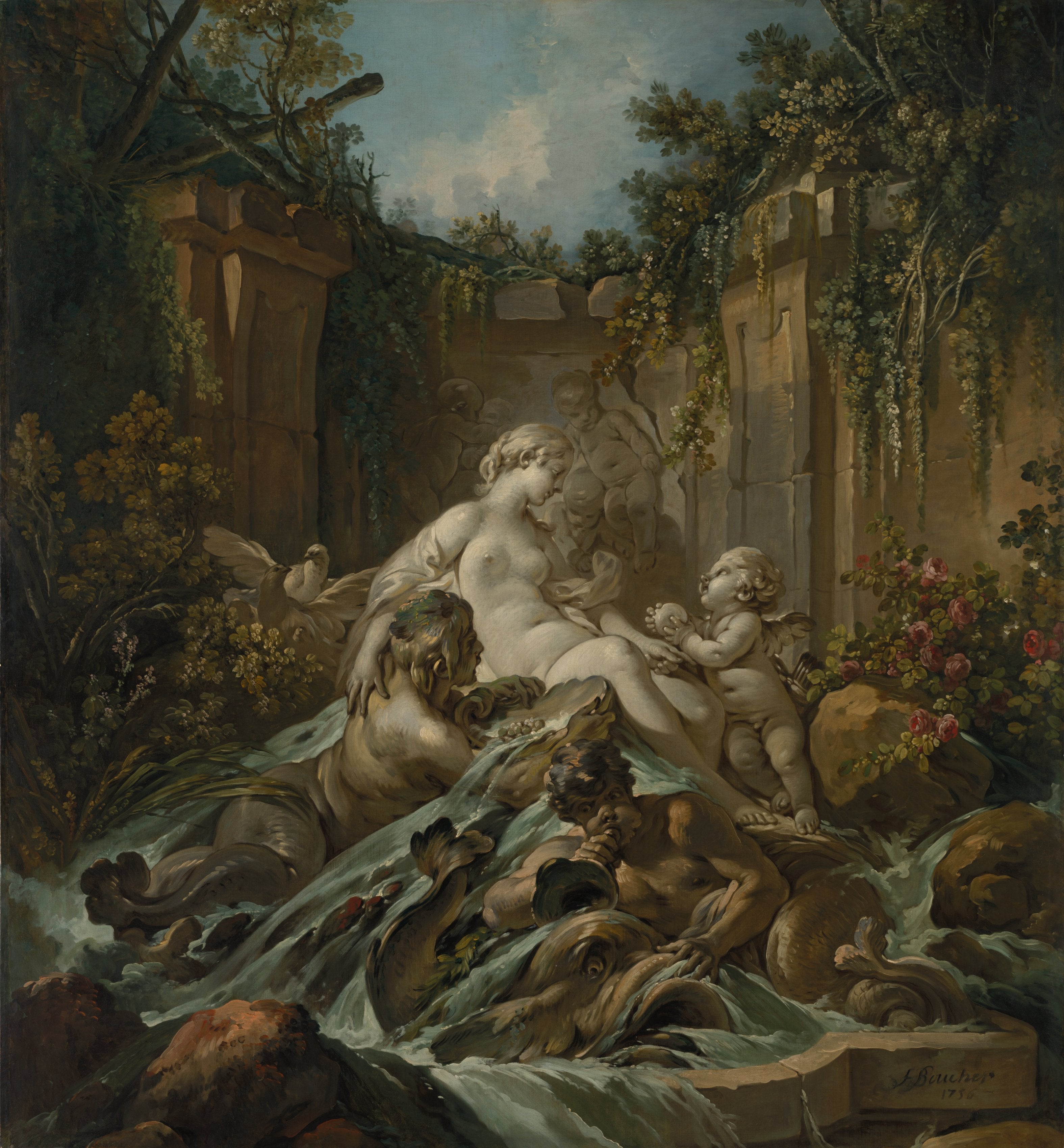 Fountain of Venus - François Boucher
