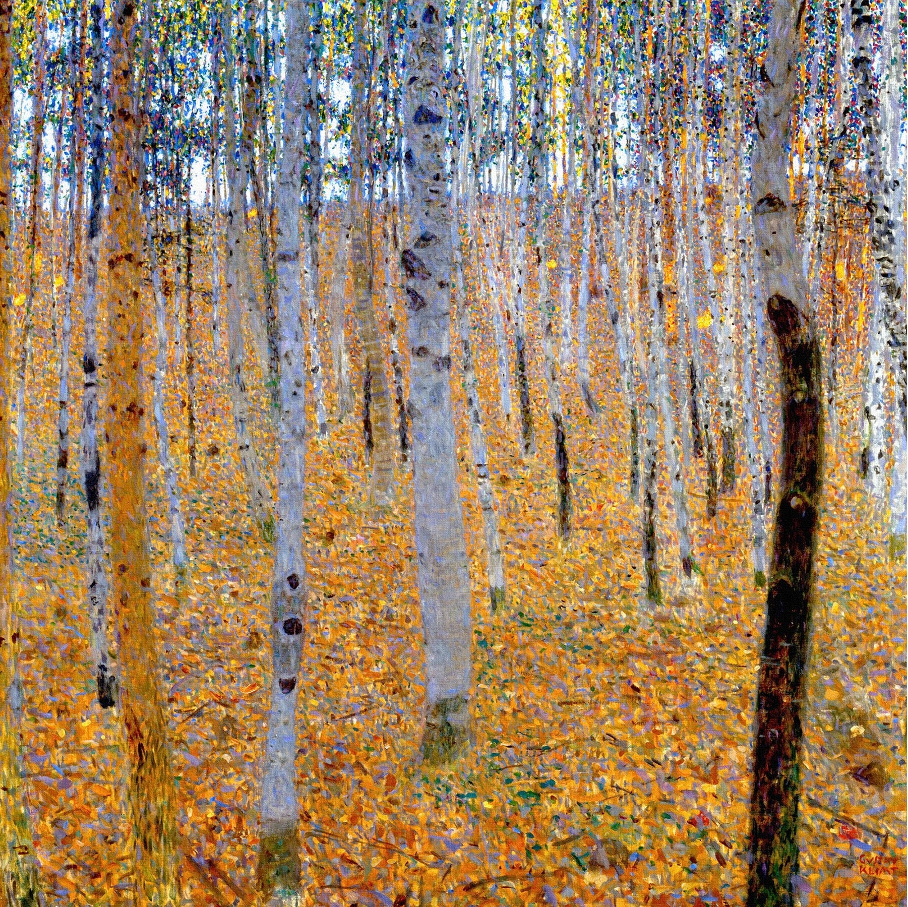 Birch Forest - Gustav Klimt