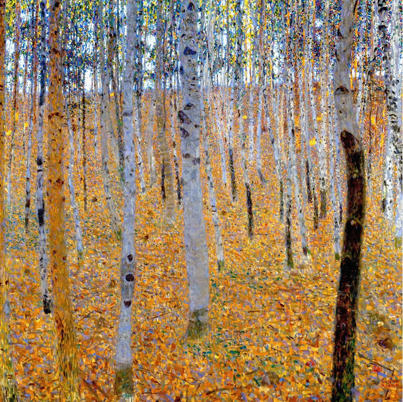 Birch Forest - Gustav Klimt