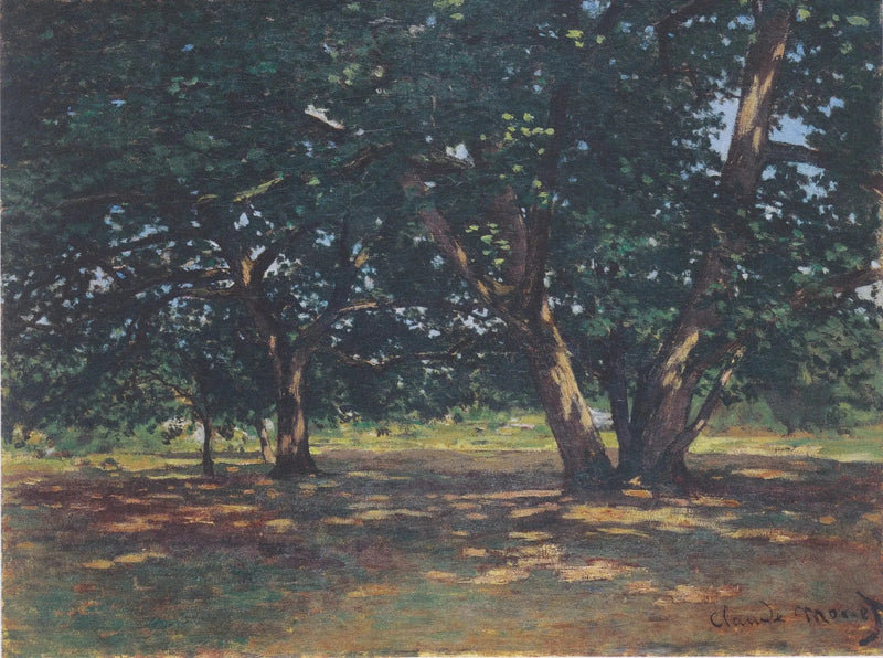 Forest of Fontainebleau - Claude Monet