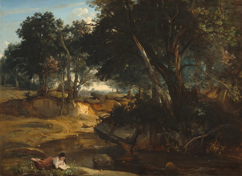Fontainebleau Forest - Jean-Baptiste Camille Corot