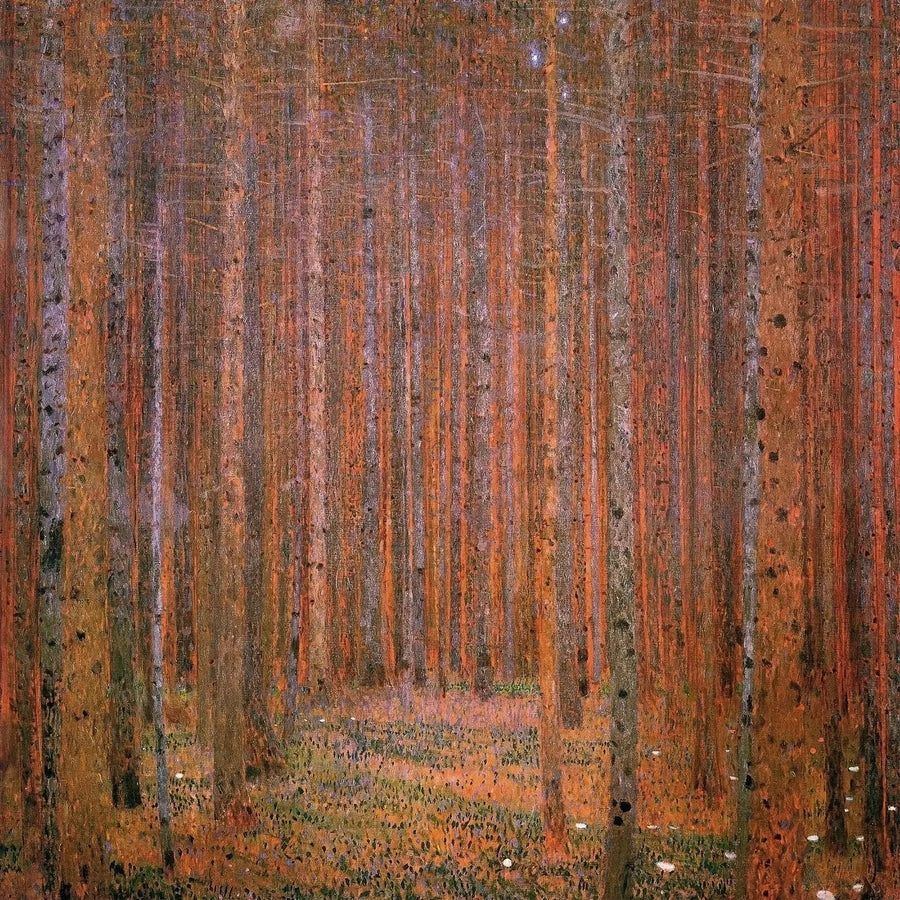 Forest of Firs I - Gustav Klimt