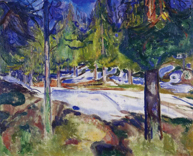 Forest - Edvard Munch