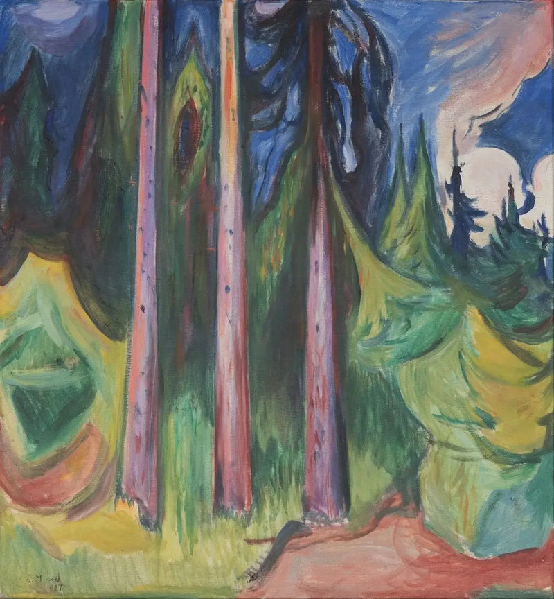 Forest - Edvard Munch