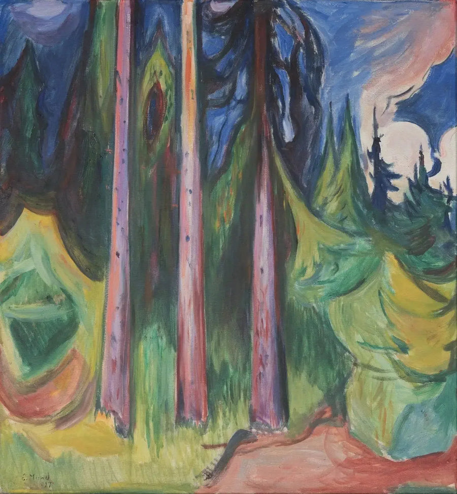 Forest - Edvard Munch