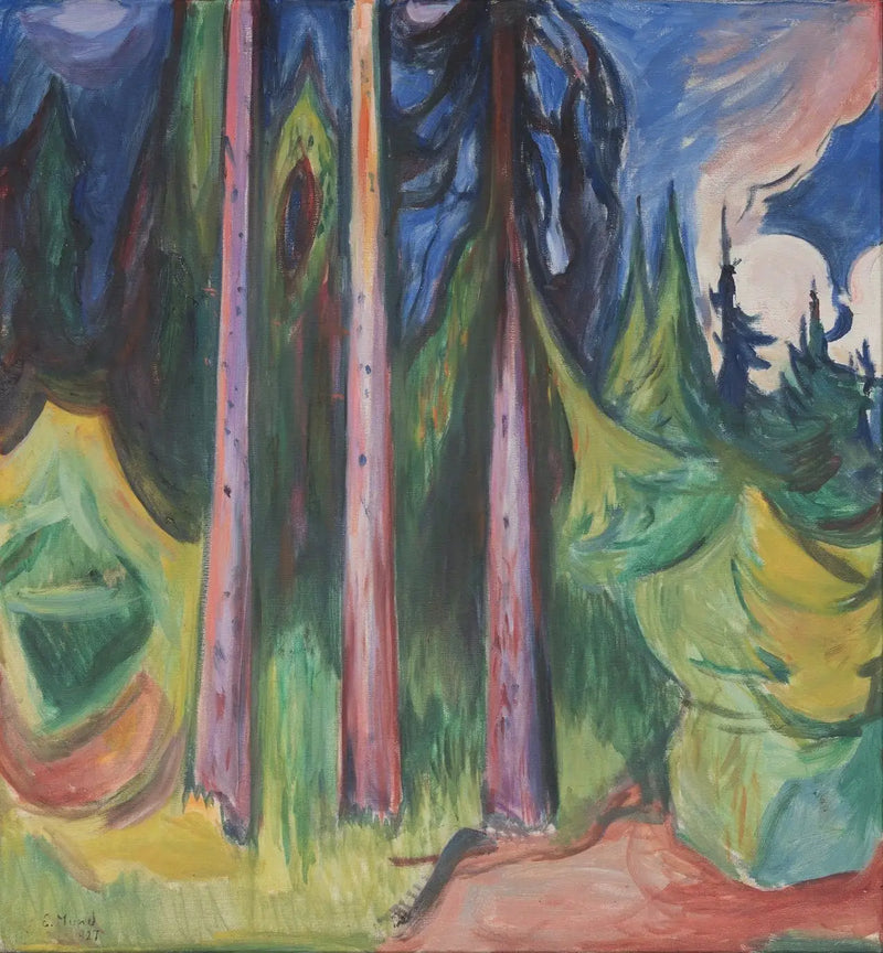 Forest - Edvard Munch