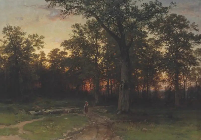 Forest in the Evening - Ivan Chichkine