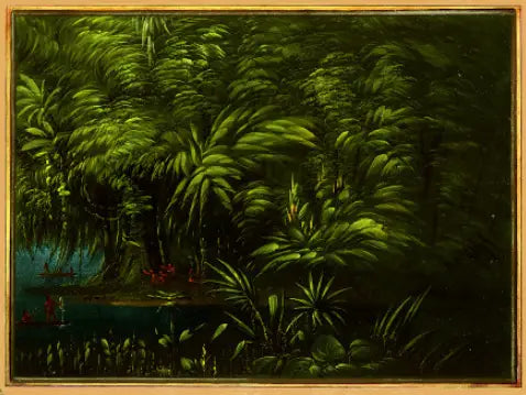 Lush Forest on the Edge of the Amazon - George Catlin