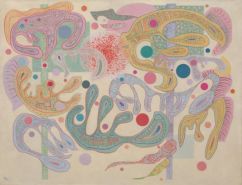 Whimsical Forms - Vassily Kandinsky