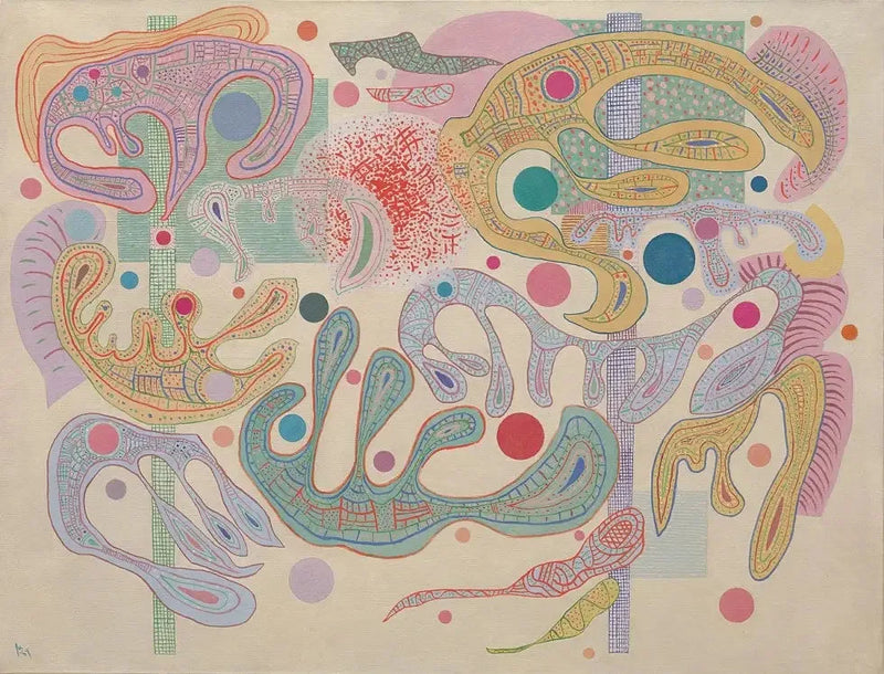 Whimsical Forms - Vassily Kandinsky