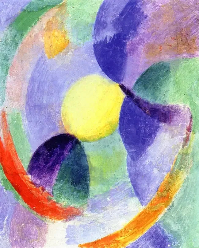Circular Forms, Moon no. 3 - Robert Delaunay