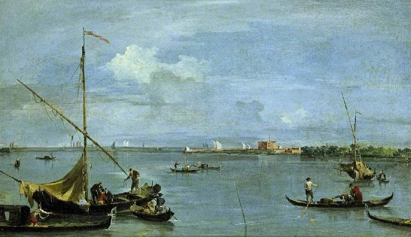 Forte S. Andrea Del Lido, Venice - Francesco Guardi