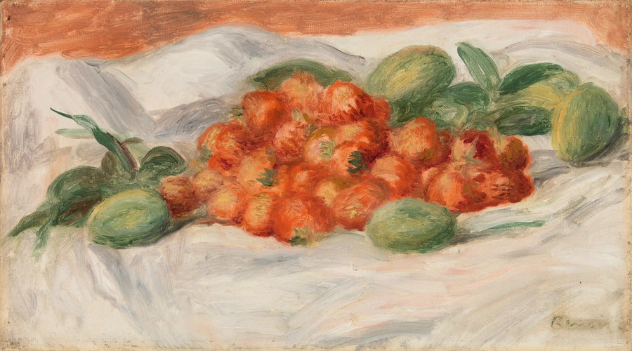 Strawberries and Almonds - Pierre-Auguste Renoir