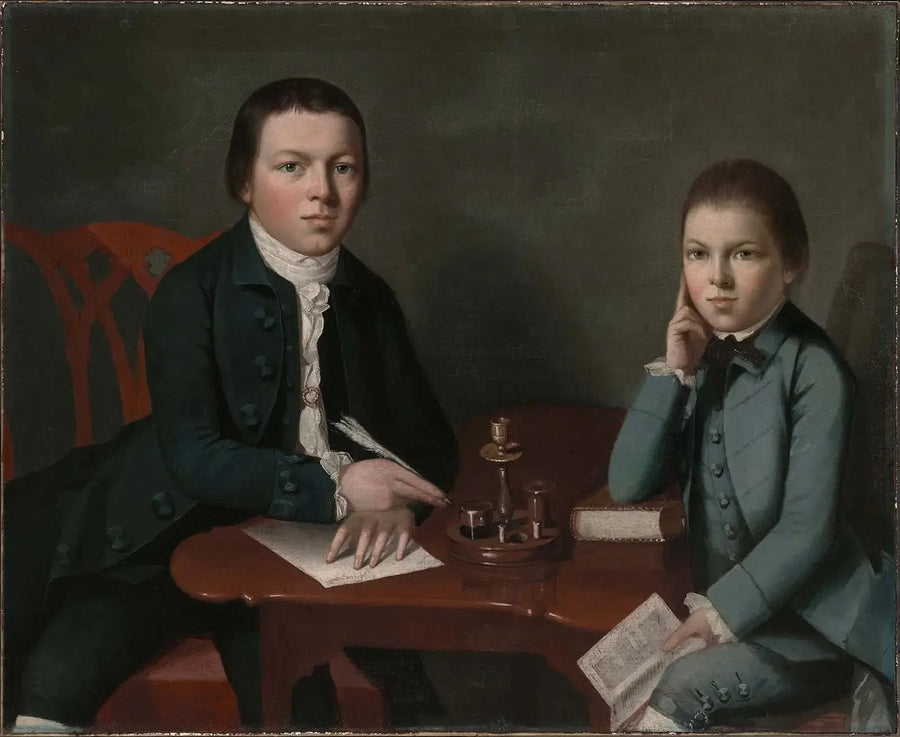 Francis Malbone and his brother Saunders - Gilbert Stuart