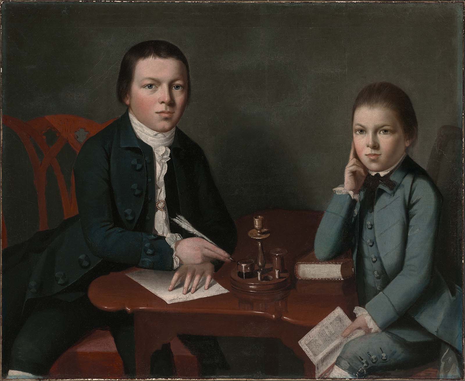 Francis Malbone and his brother Saunders - Gilbert Stuart