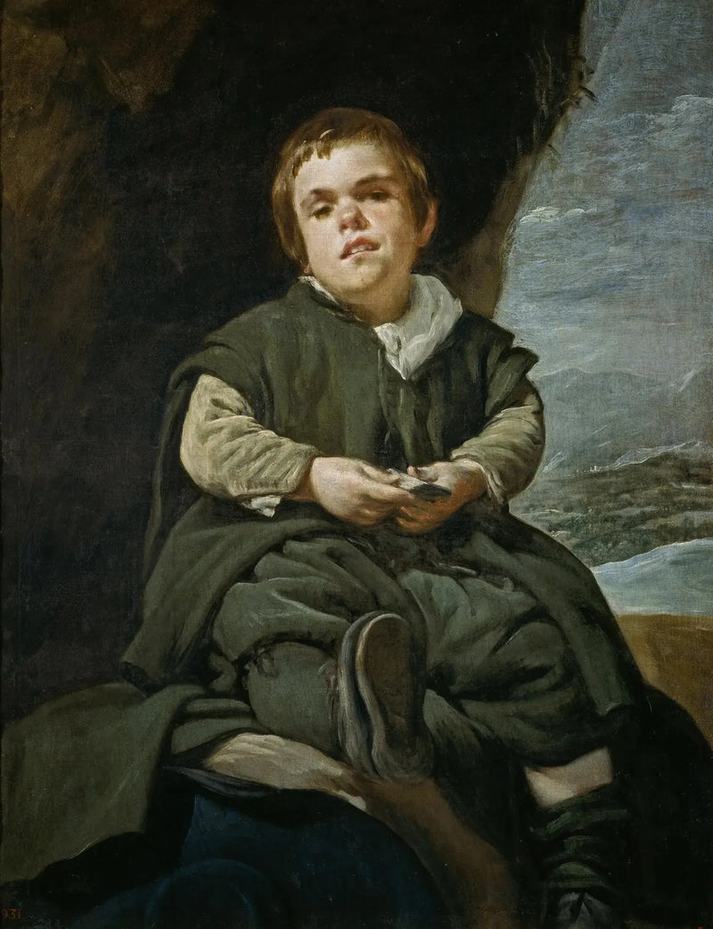 Francisco Lezcano, the Child of Vallecas - Diego Velázquez