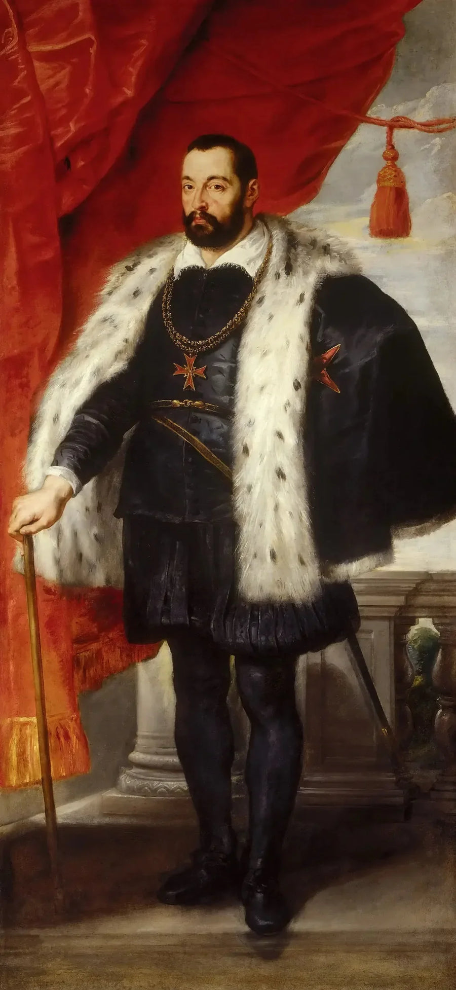 François I of Médici, Grand Duke of Tuscany, father of Marie de Médicis - Peter Paul Rubens