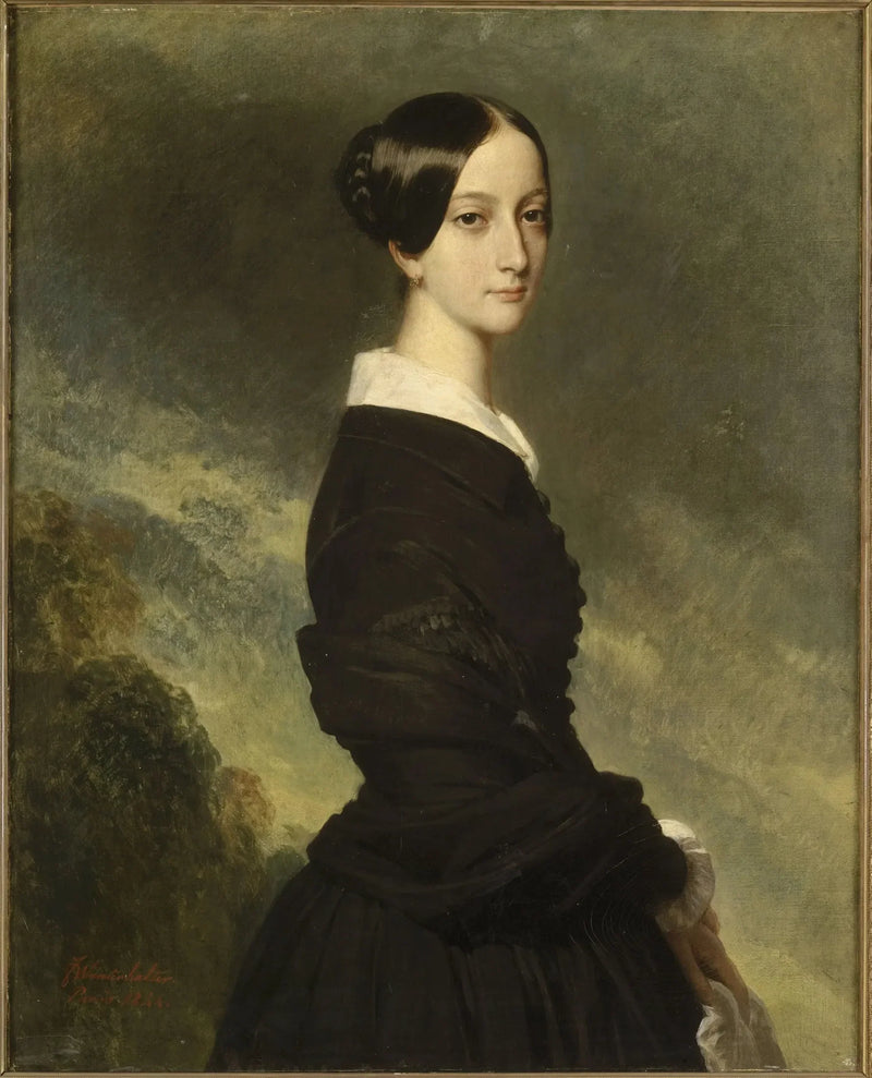 Françoise-Caroline Gonzague, princess of Joinville (1824-1898) - Franz Xaver Winterhalter