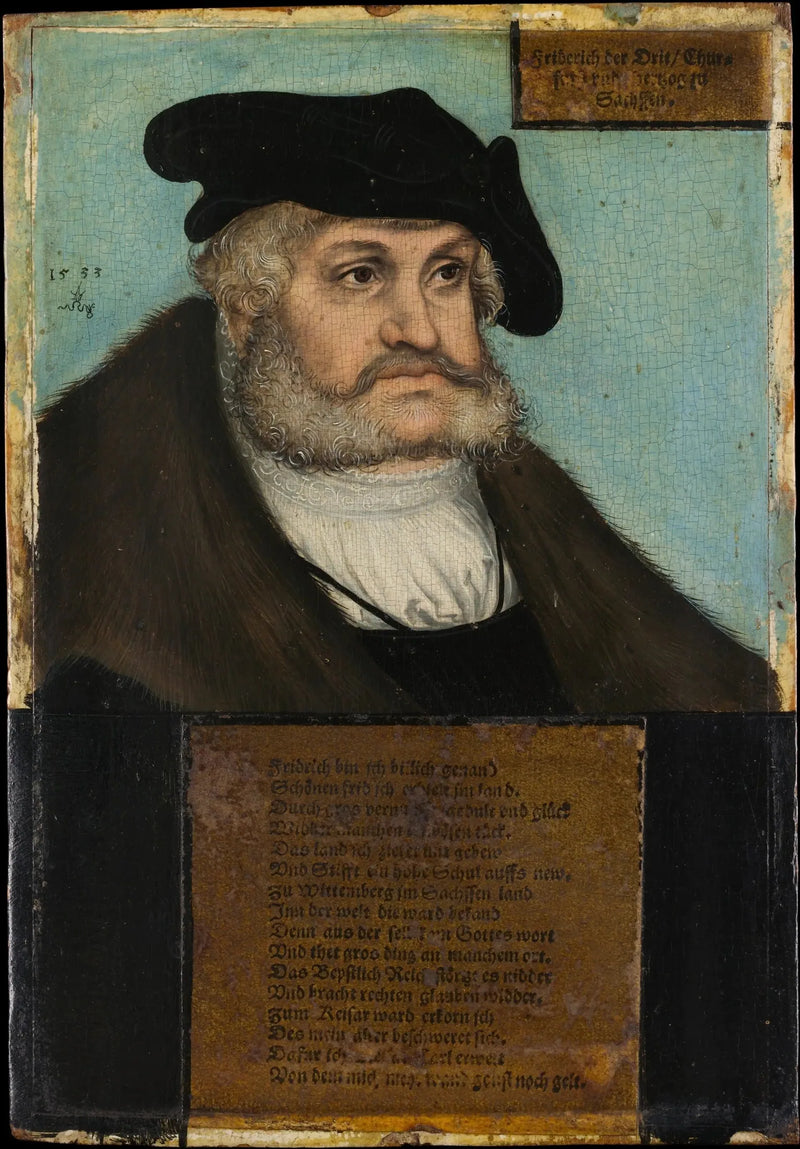 Frederick III (1463–1525), the Wise, Elector of Saxony - Lucas Cranach the Elder