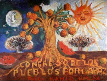 Congrès des peuples pour la paix — Frida Kahlo, 1952