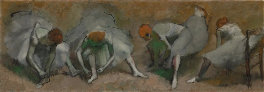 Dance Frieze - Edgar Degas