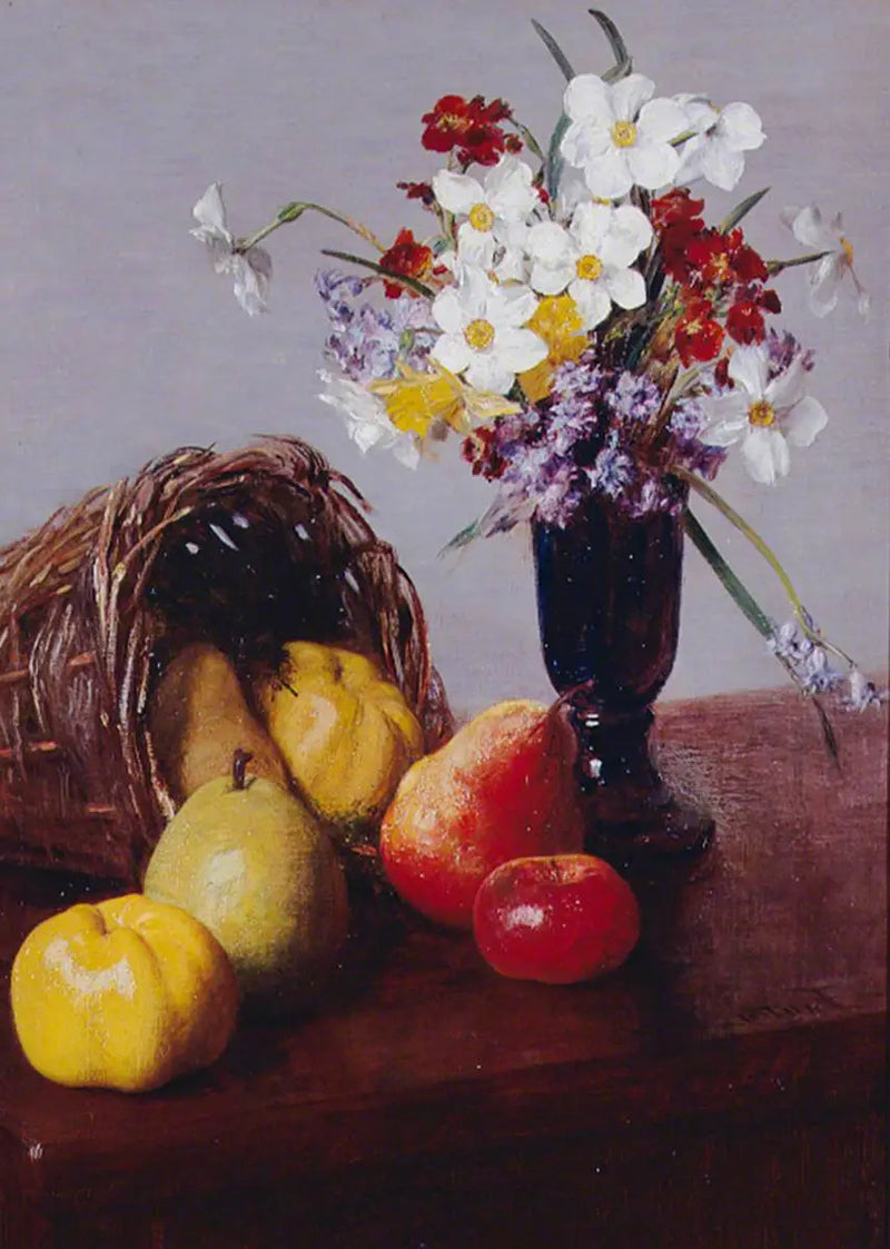 Fruits and Flowers - Henri Fantin-Latour