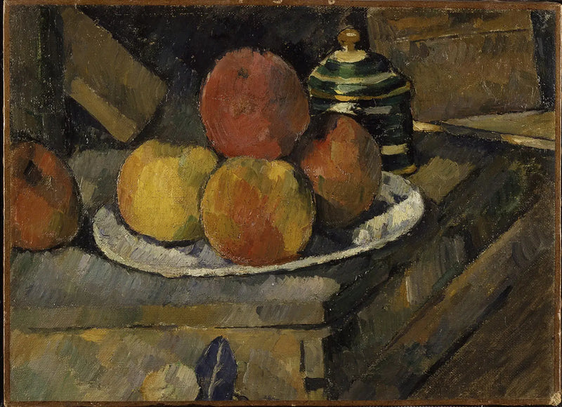 Fruits and Sugar Bowl - Paul Cézanne