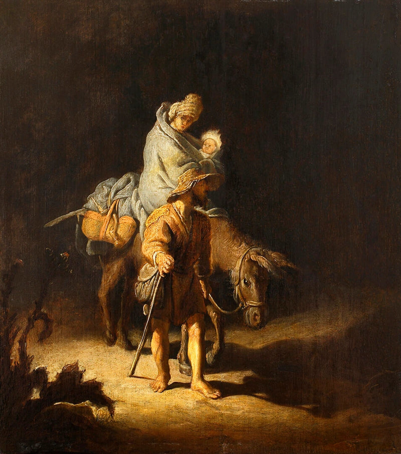 The Flight into Egypt - Rembrandt
