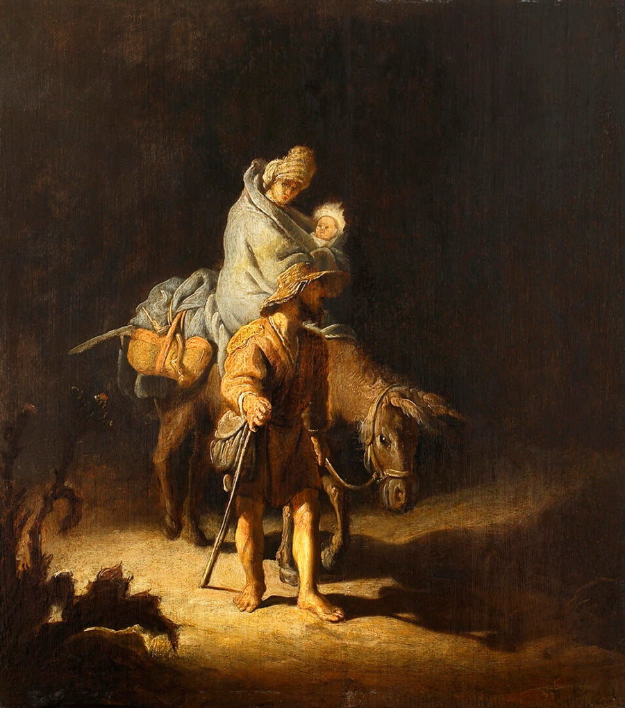 The Flight into Egypt - Rembrandt