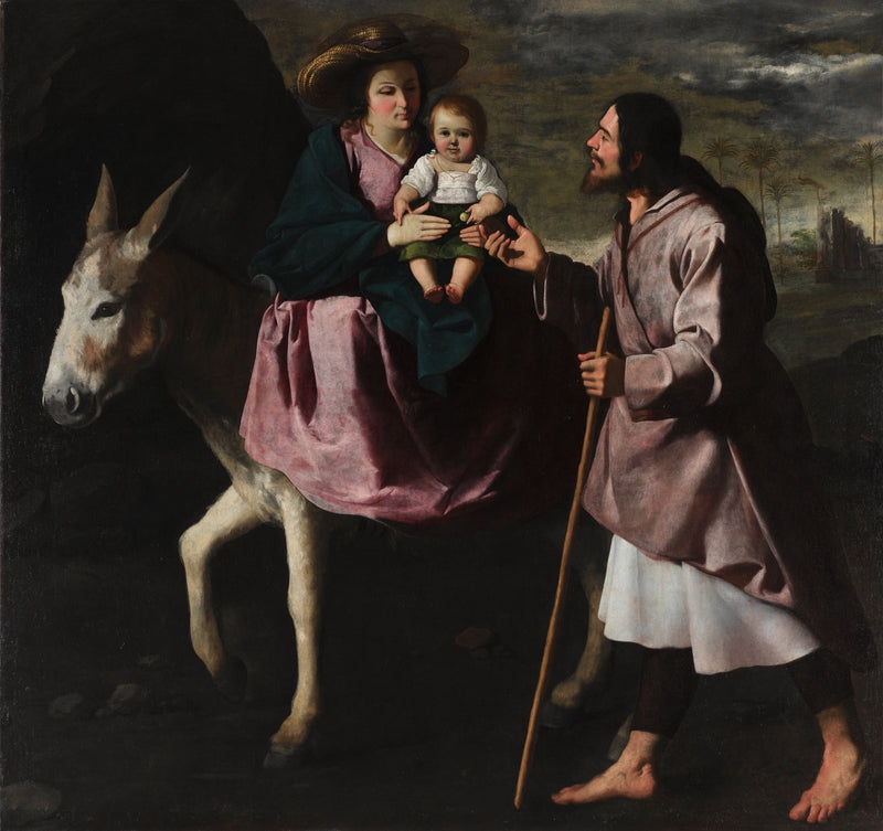 Flight into Egypt - Francisco de Zurbarán