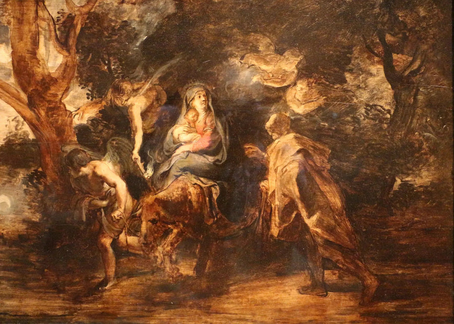 Flight into Egypt - Peter Paul Rubens
