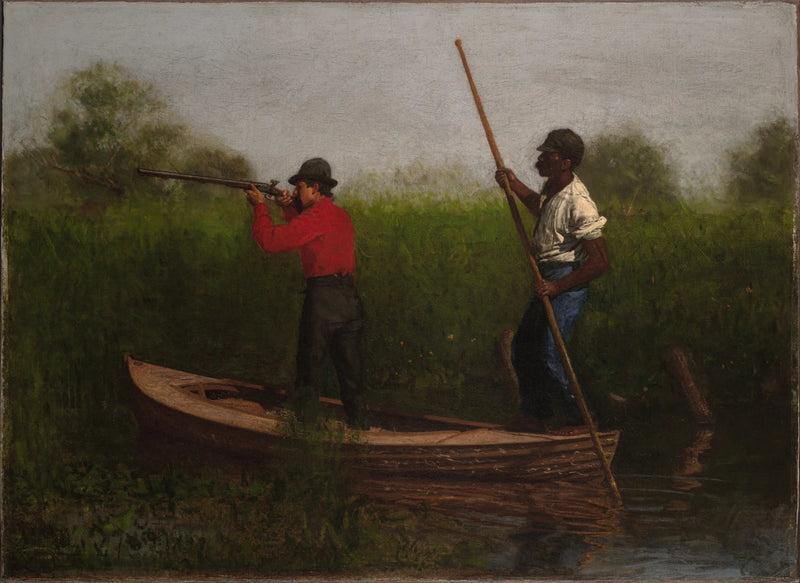 Gunfight on the Delaware - Thomas Eakins
