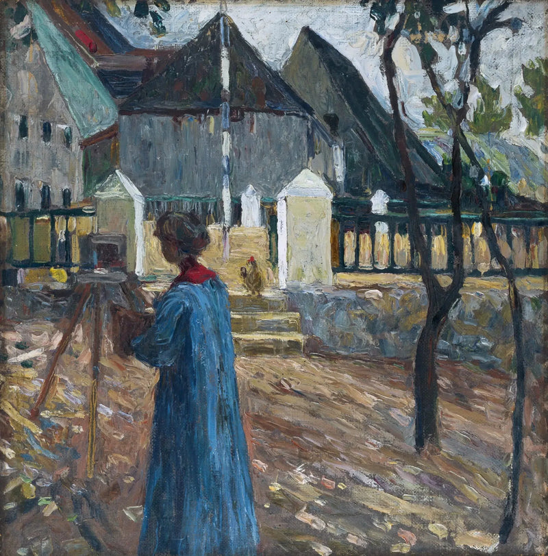 Gabriele Münter Painting - Vassily Kandinsky