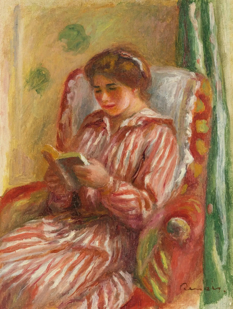 Gabrielle Reading - Pierre-Auguste Renoir
