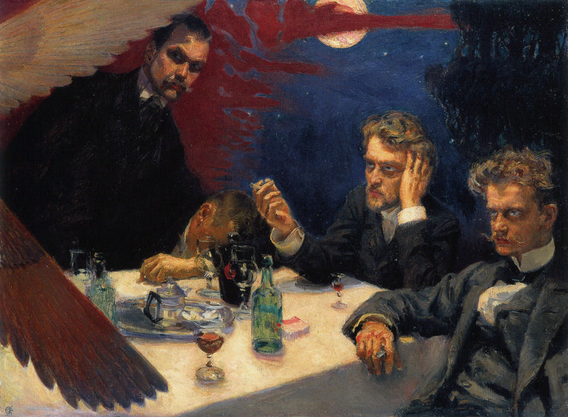 Le Symposium - Akseli Gallen-Kallela