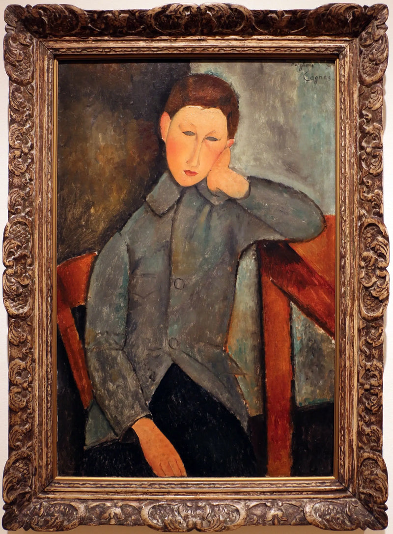 Boy in the Blue Jacket - Amedeo Modigliani
