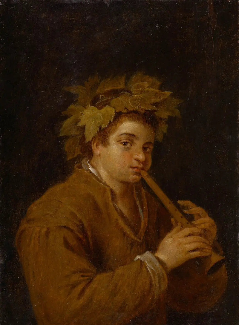 Boy with Flute - David Teniers the Younger