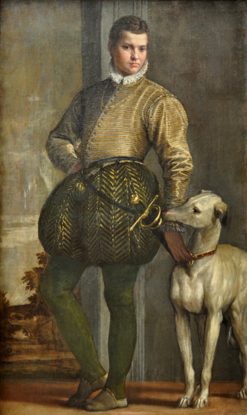 Boy with Greyhound - Paul Véronèse