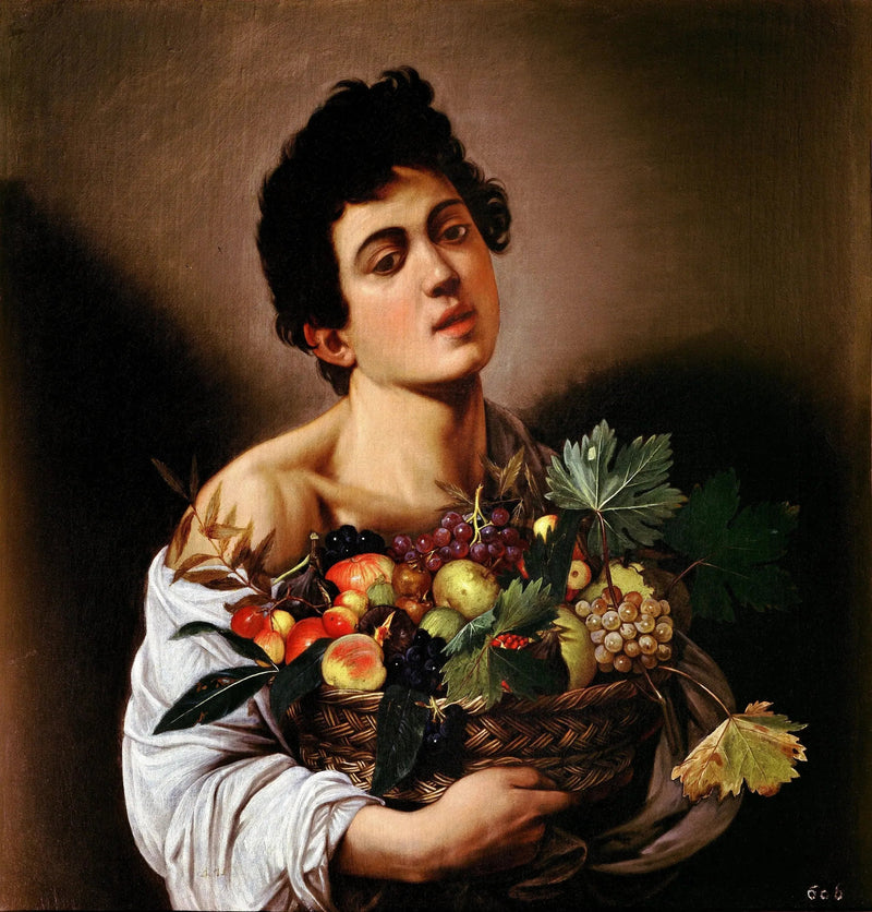 Boy with a Basket of Fruits - Caravaggio