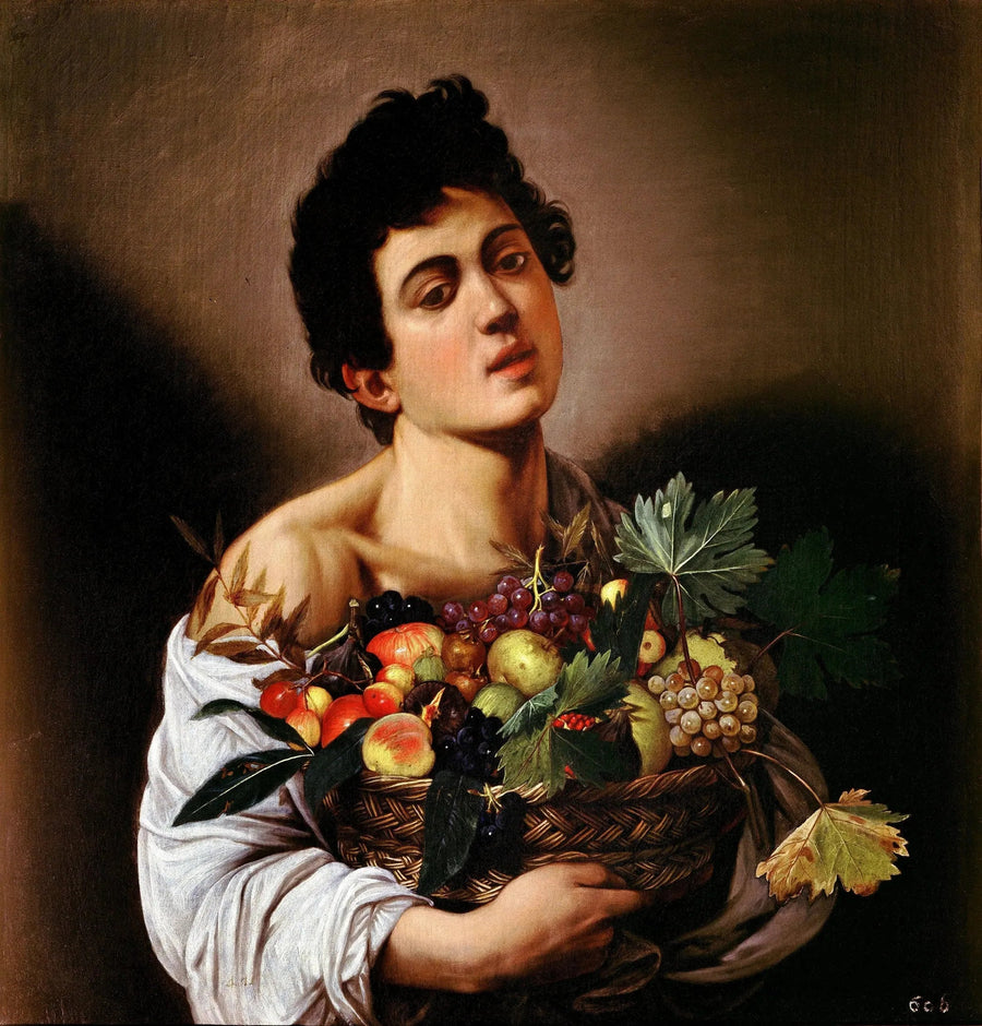 Boy with a Basket of Fruits - Caravaggio