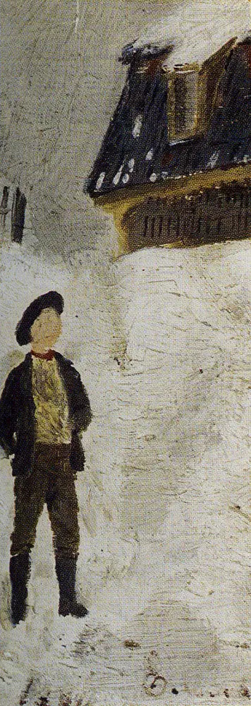 Boy in the Snow - Edvard Munch